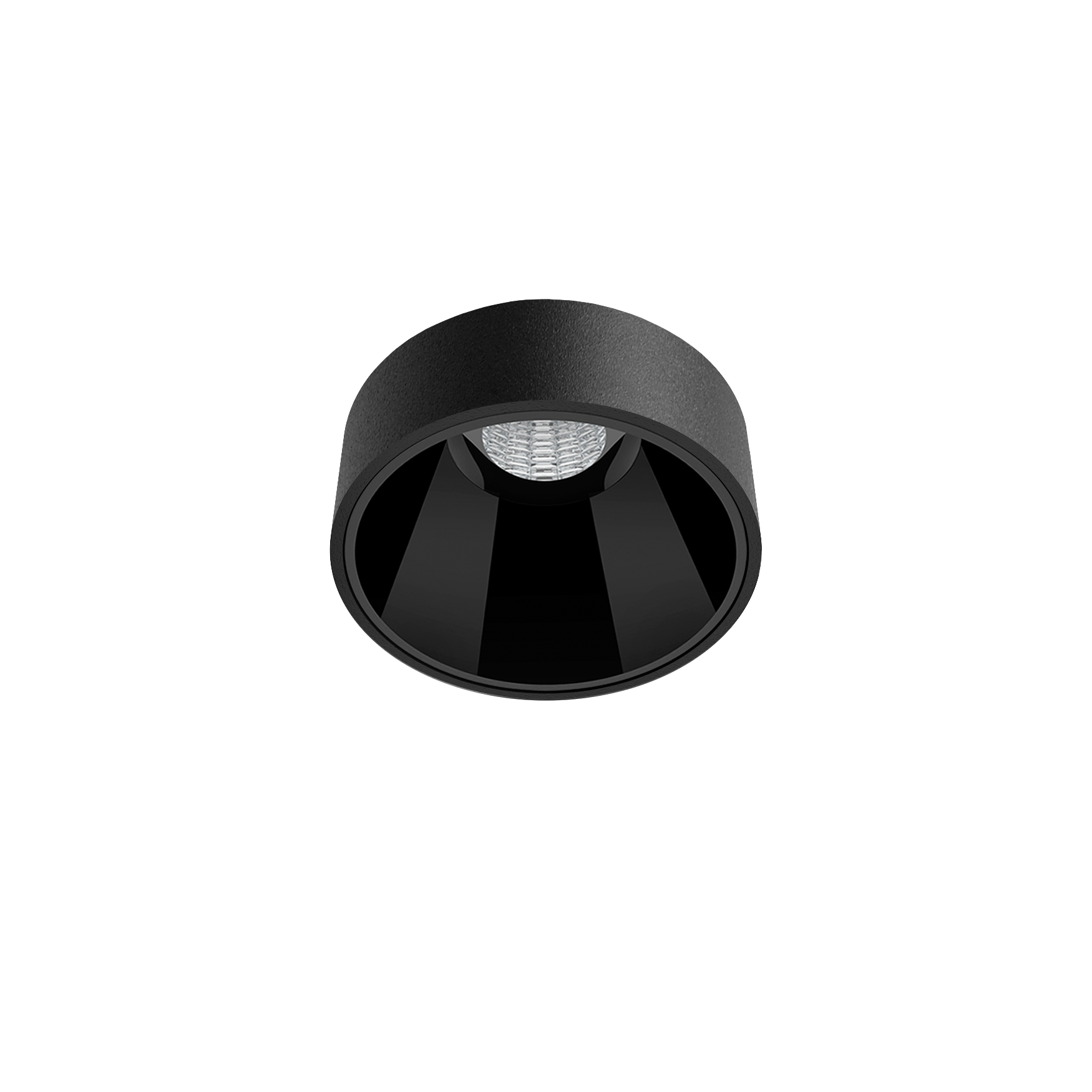 Spot Shot Light S Semi Incastrat, Negru Texturat, 2700K, Push, Unghi 23°, 6W, Ip20, Cri>90