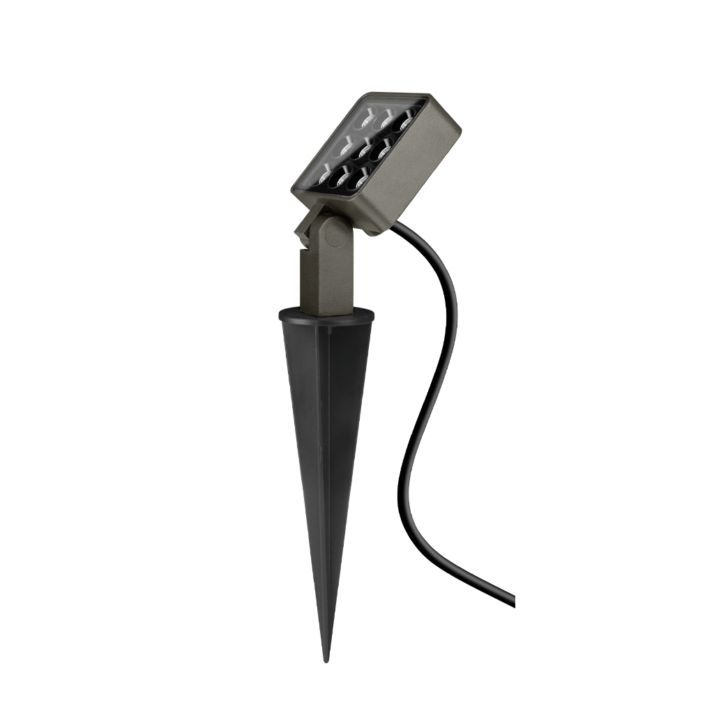 Spot Flash, Gri Texturat, 2700K, Fără Dimare / Dali, Unghi 37°, 5,7 / 8,7W, Ip65, Cri>90