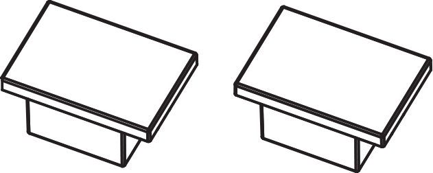 Accesoriu Pentru Șină Arkoslight Minimal Track 24V Susp Capace De Capăt Negru