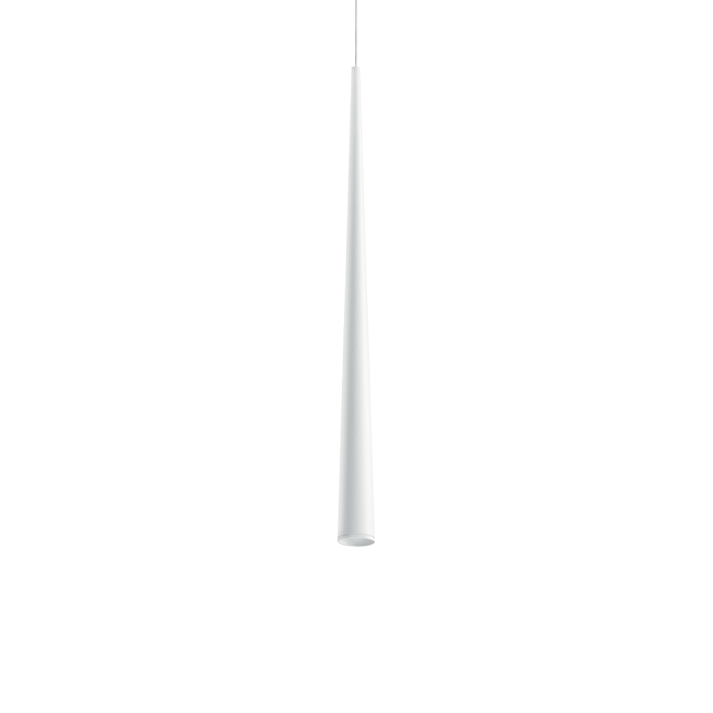 Pendul Holly Base, Alb Texturat, 2700K, Fără Dimare, Unghi 19°, 2,1W, Ip20, Cri>90, Max. 2 M