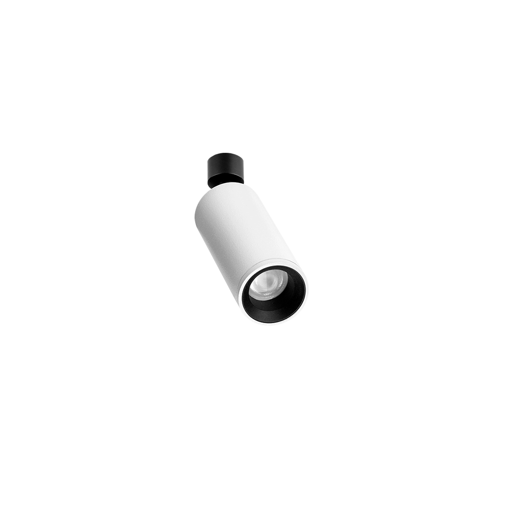 Spotlight Magnetic 24V Fit 27, Textured White, 3000K, DIM options, 42° Beam Angle, 4.5W, IP20, CRI>90