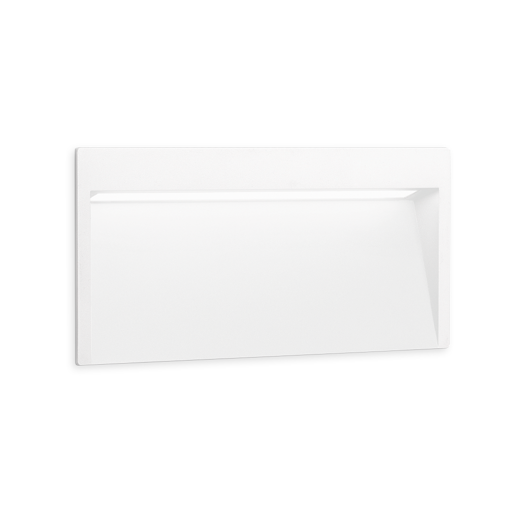 Aplică Incastrată De Perete Slim, Alb Texturat, 3000K, Dali, Unghi 75°, 6,8W, Ip65, Cri>90