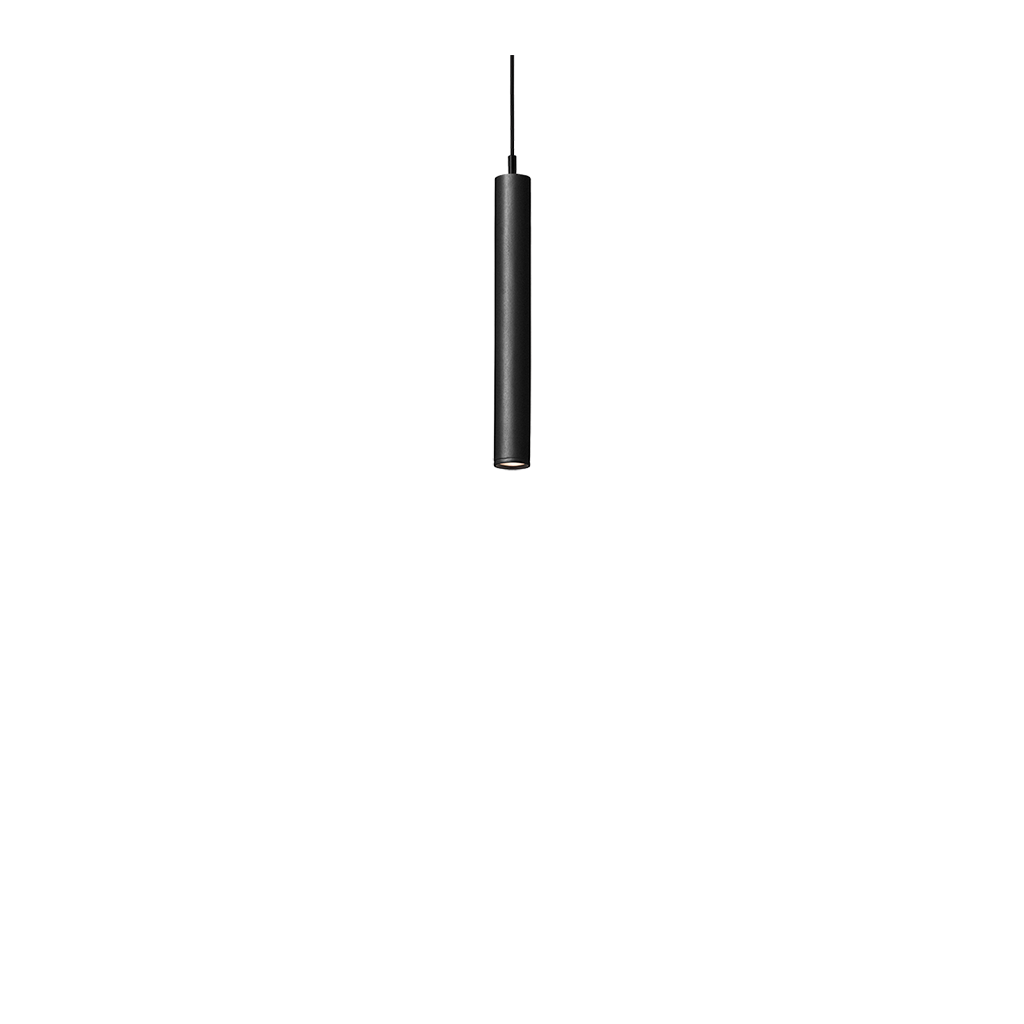 Pendant Stick 22 Base, Textured Black, 2700K, DALI, 18° Beam Angle, 5.6W, IP20, CRI>90, Max. 5 m