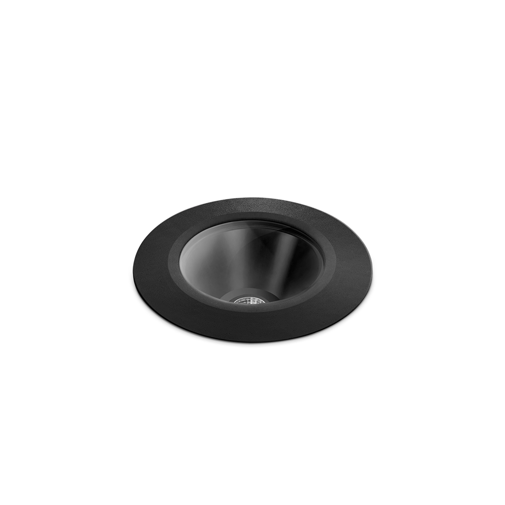 Floor Recessed Spotlight Dark, Black, 2700K, Non-Dimmable, 19° Beam Angle, 1 / 2.1 / 3.2W, IP67, CRI>90