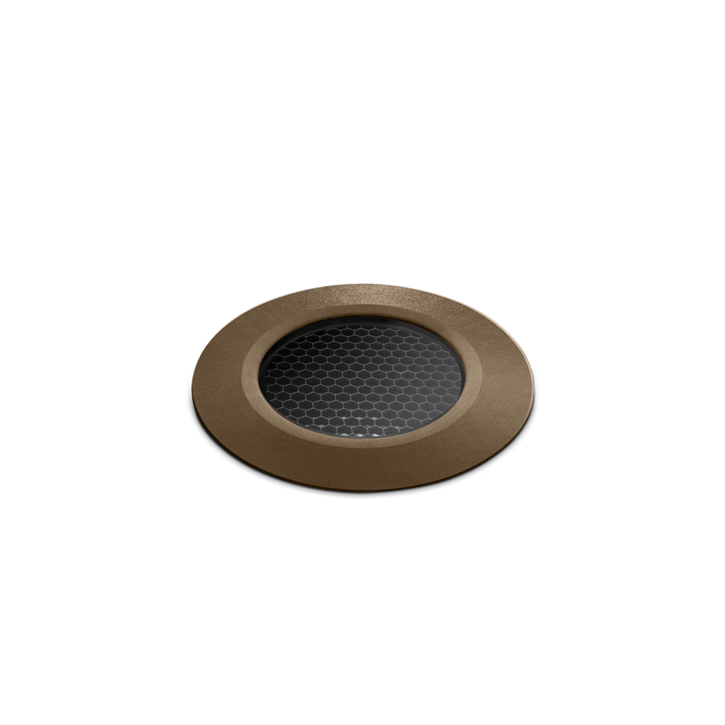 Spot Încastrat In Pardoseală Dark Honeycomb, Oxidon Texturat, 3000K, Fără Dimare, Unghi 30°, 1 / 2,1 / 3,2W, Ip67, Cri>90
