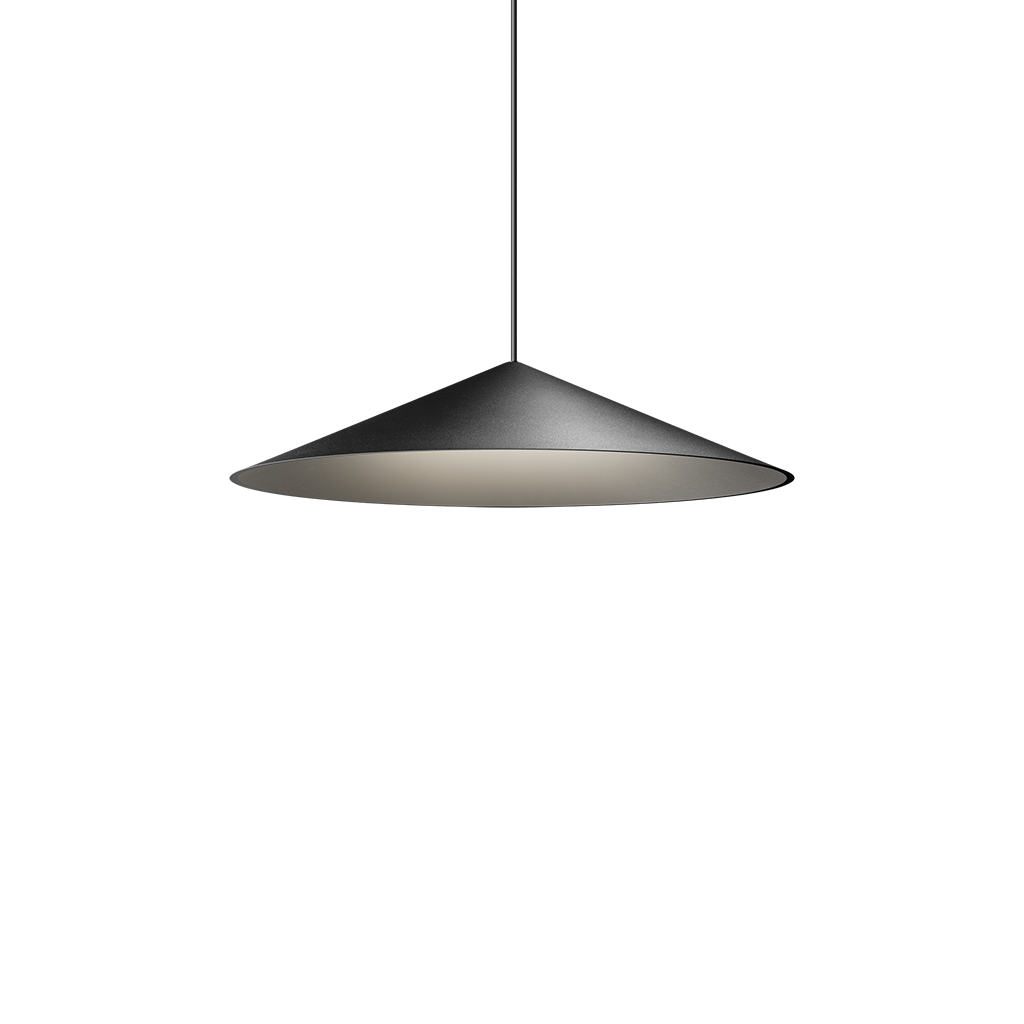 Pendant Dune 35 Wire Trimless, Textured Black, 2700K, DALI, 132° Beam Angle, 4W, IP20, CRI>90, Max. 2 m