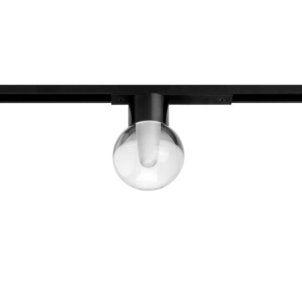 Spot Pentru Șină Arkoslight Minimal Alaska 24V, Negru, 3000K, Dim Options, Unghi 21°, 3,5W, Ip20, Cri>90