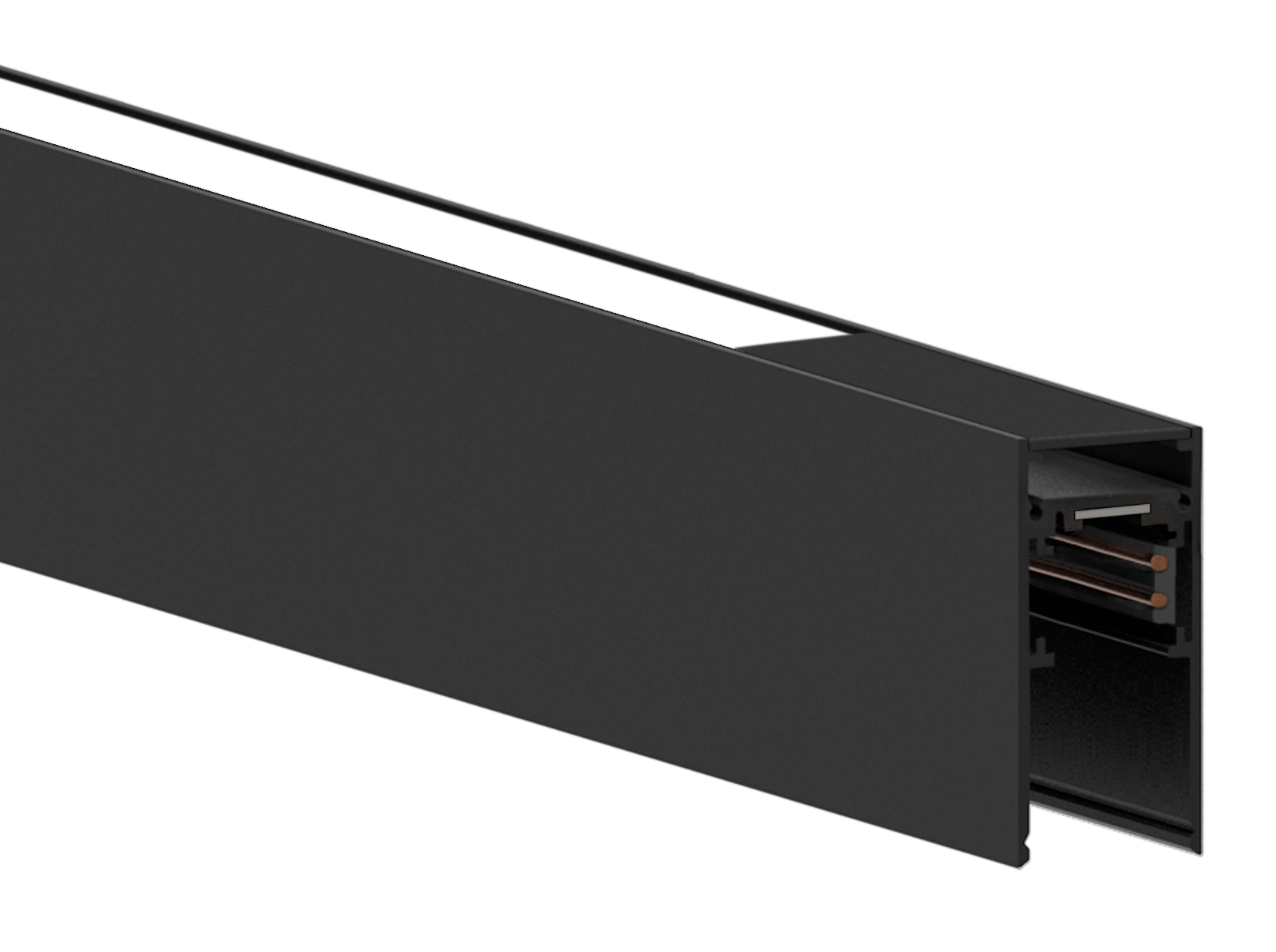 Track Accessory Arkoslight Track 48V + Ind.Light Accessories, Textured Black, 2700K, DALI, 106° Beam Angle, 39.2W, IP20, CRI>90