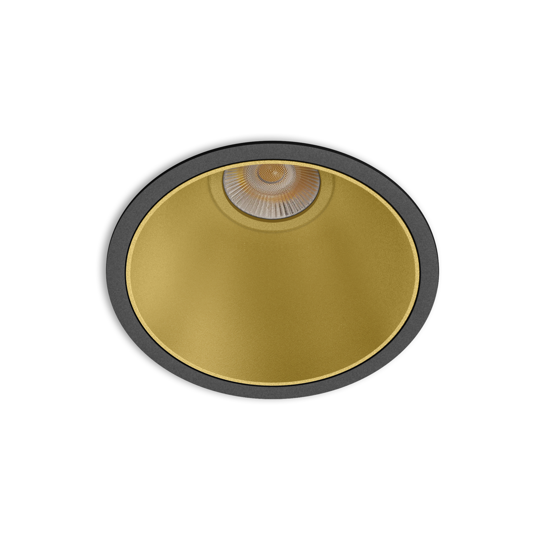 Spot Buddy L Tunable White, Negru-Auriu, Tunable White 2700 - 5000K, Dali, Unghi 29°, 11,6W, Ip54, Cri>90