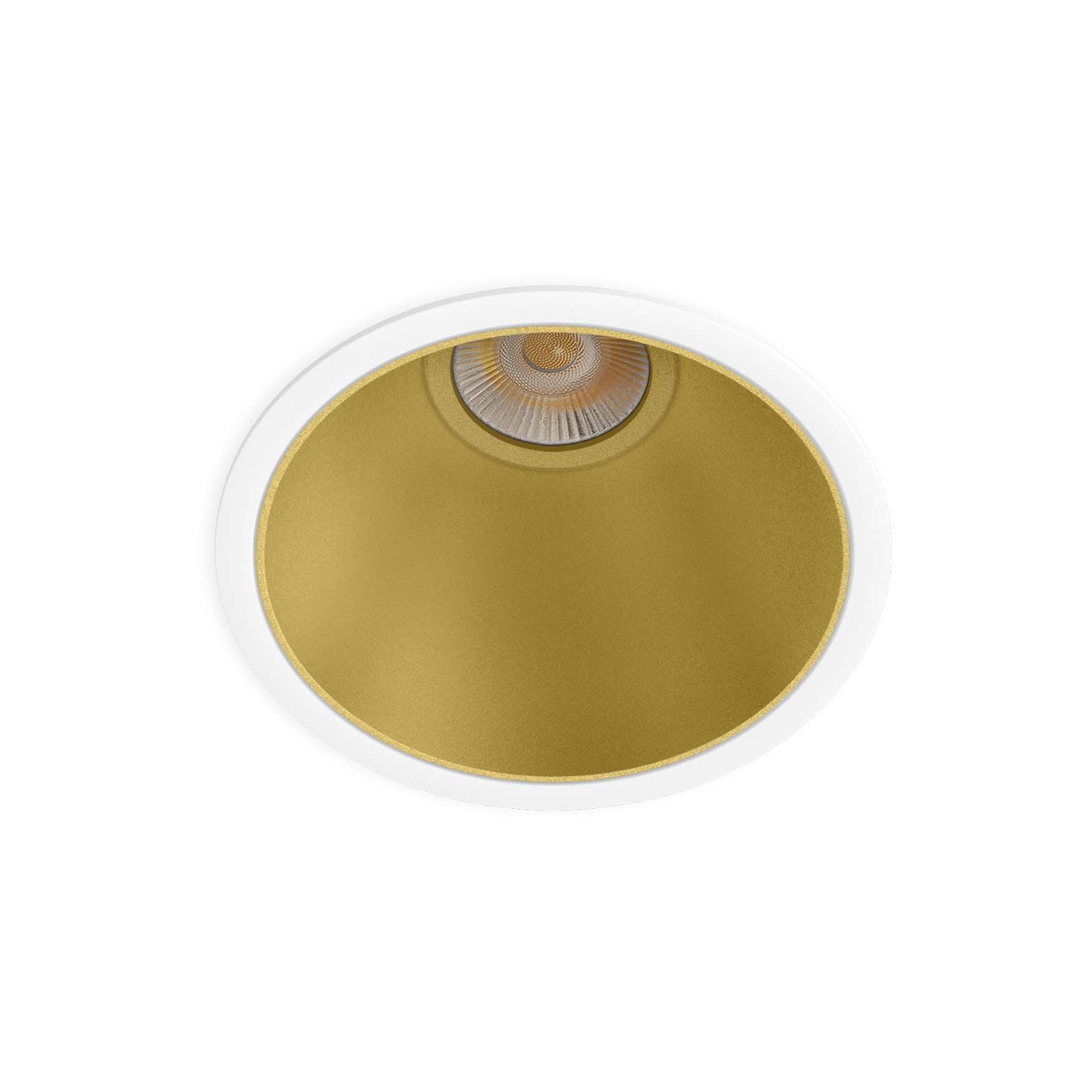 Spotlight Buddy L Tunable White, White-Gold, Tunable White 2700 - 5000K, DALI, 41° Beam Angle, 11.6W, IP54, CRI>90