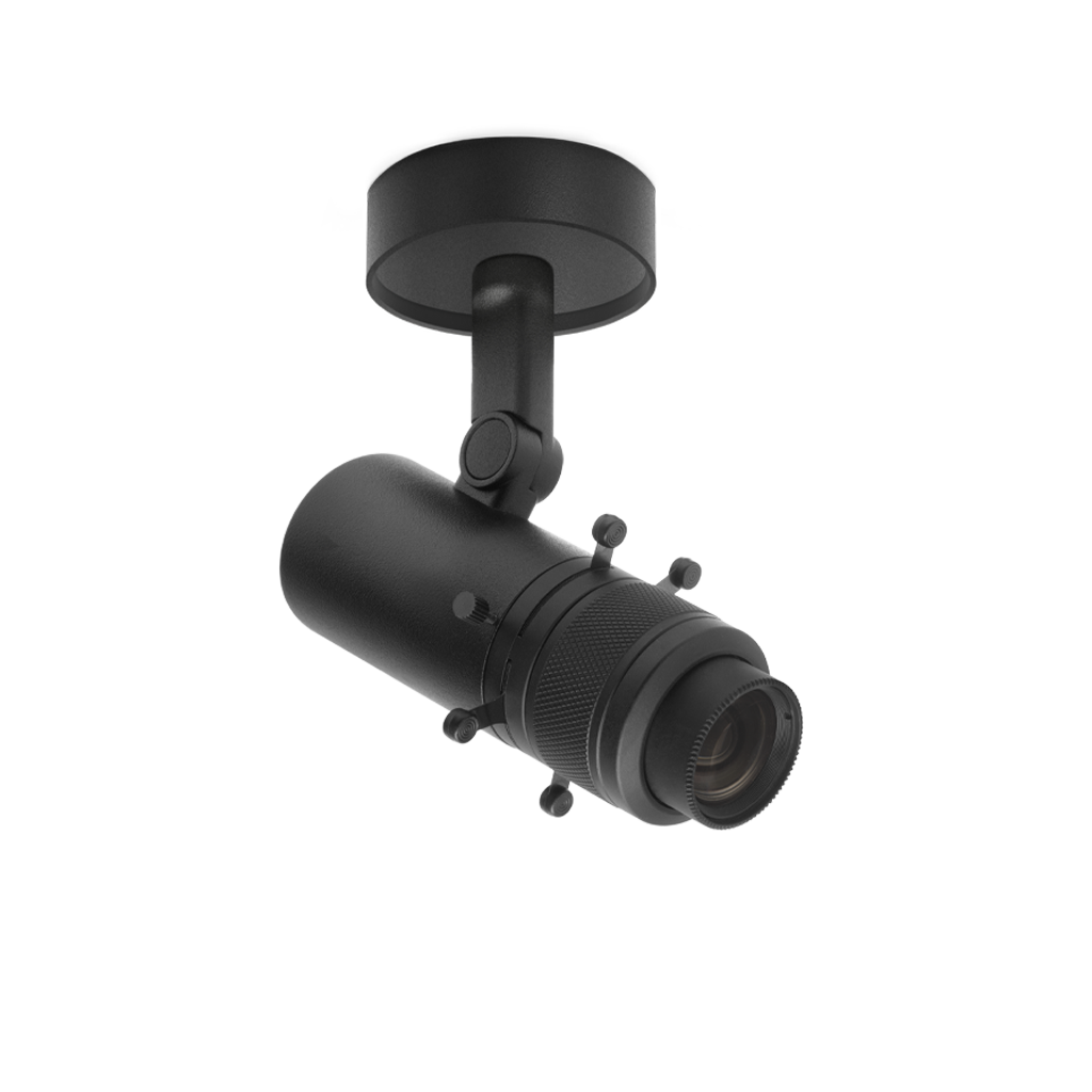 Spotlight Coco Shaper Surface-Mounted, Textured Black, 3000K, DALI, 53° Beam Angle, 6W, IP20, CRI>90