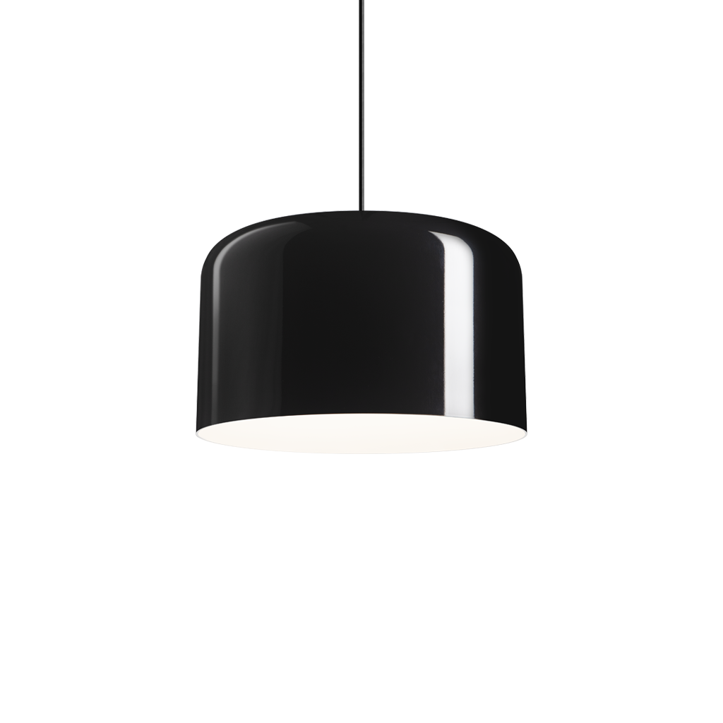 Pendul Hey Joe, Negru Lucios, 2700K, Dali, Unghi 86°, 11,5W, Ip20, Cri>90, Max. 2 M