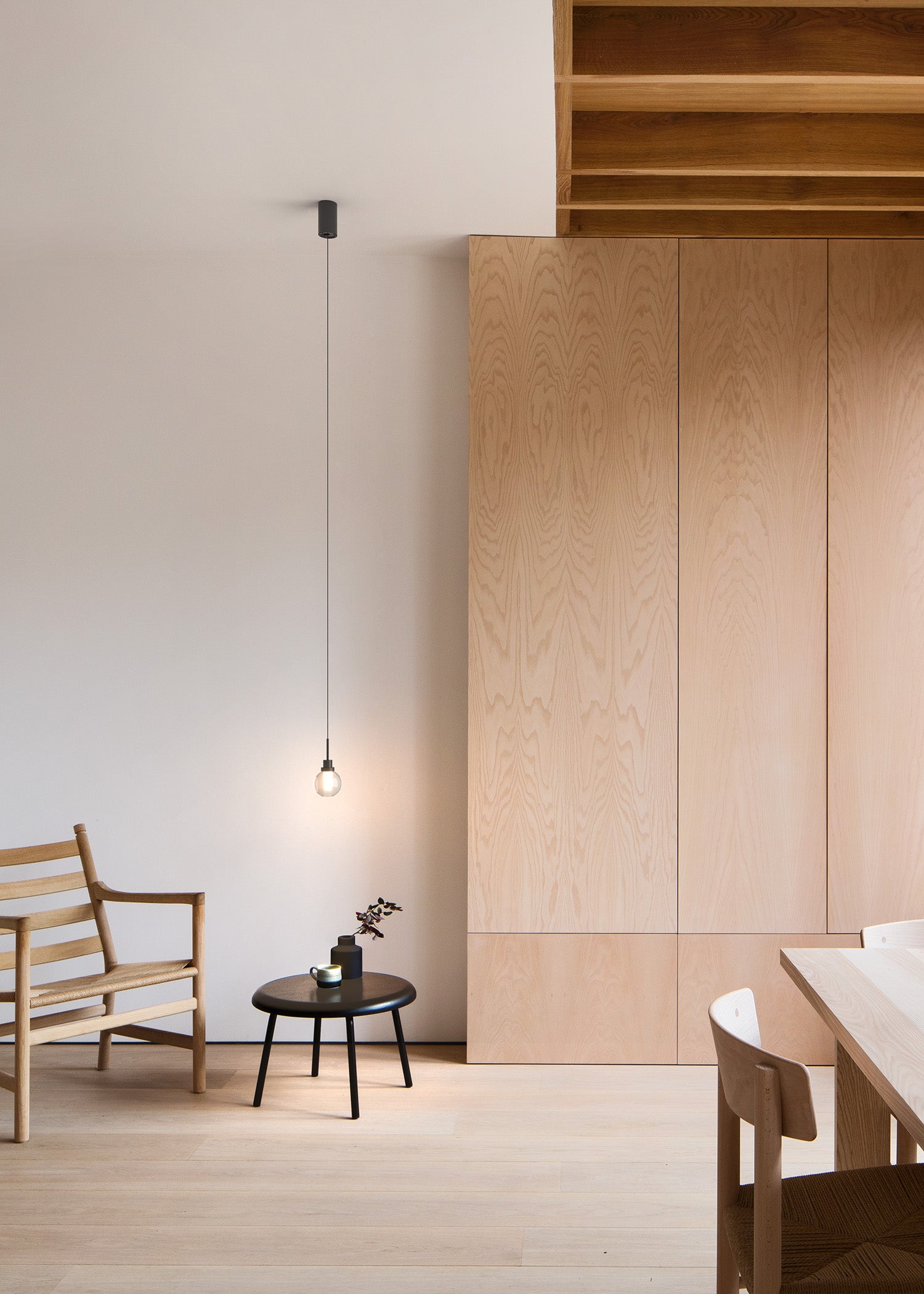 Pendant Alaska Big, Brushed Gold, 2700K, DALI, 44° Beam Angle, 8.4W, IP20, CRI>90, Max. 3 m