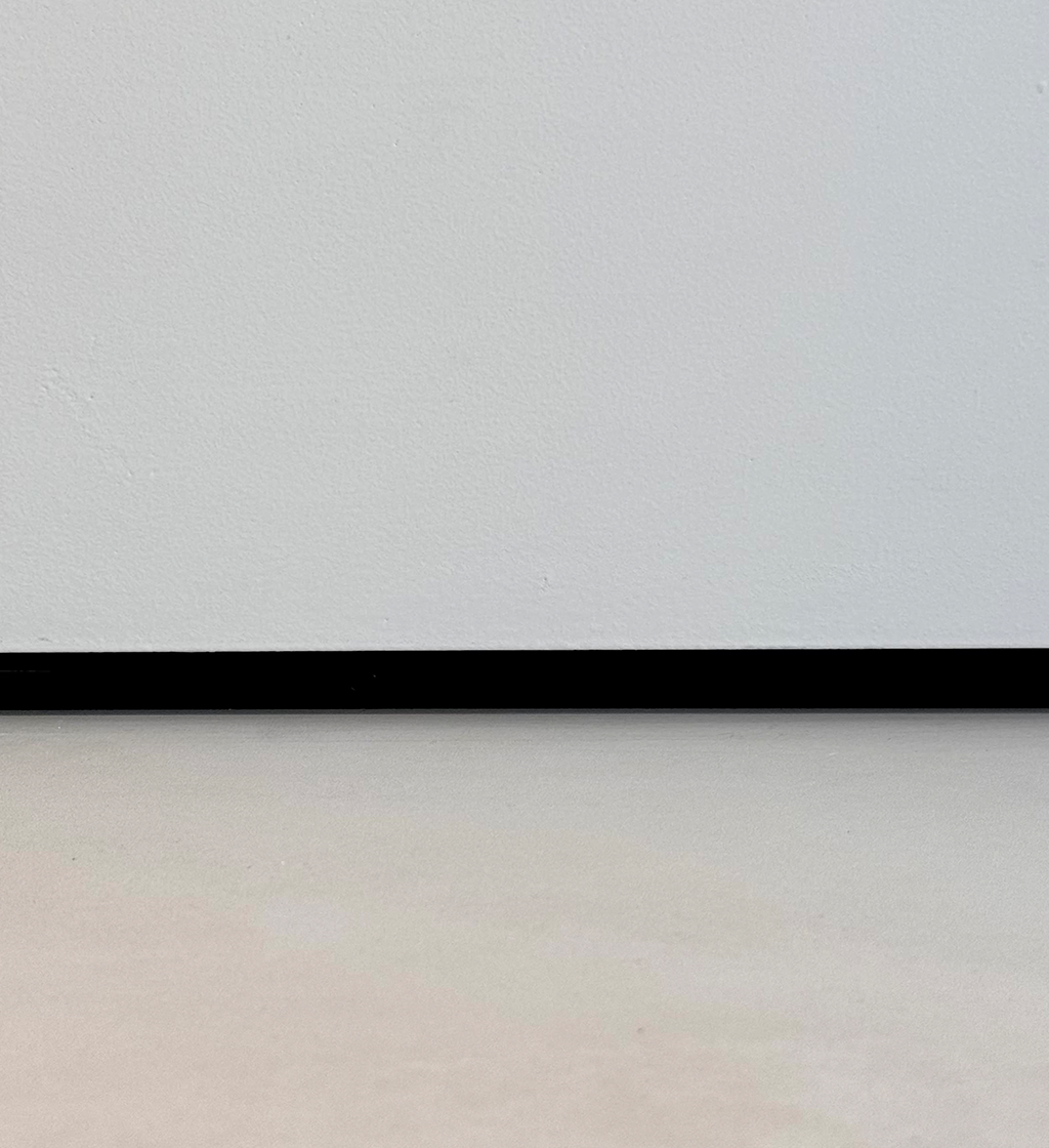 Profil Tip Plintă și Scafă Ascunsă Shadow Gap Light, M1, Aluminiu, Negru Mat, Anodizat, 2 m, 16,2 x 55 mm