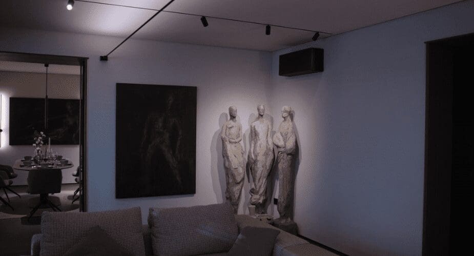 Premium interior in Bucharest by architect Alexandru Oprița, lighting by Design Radar