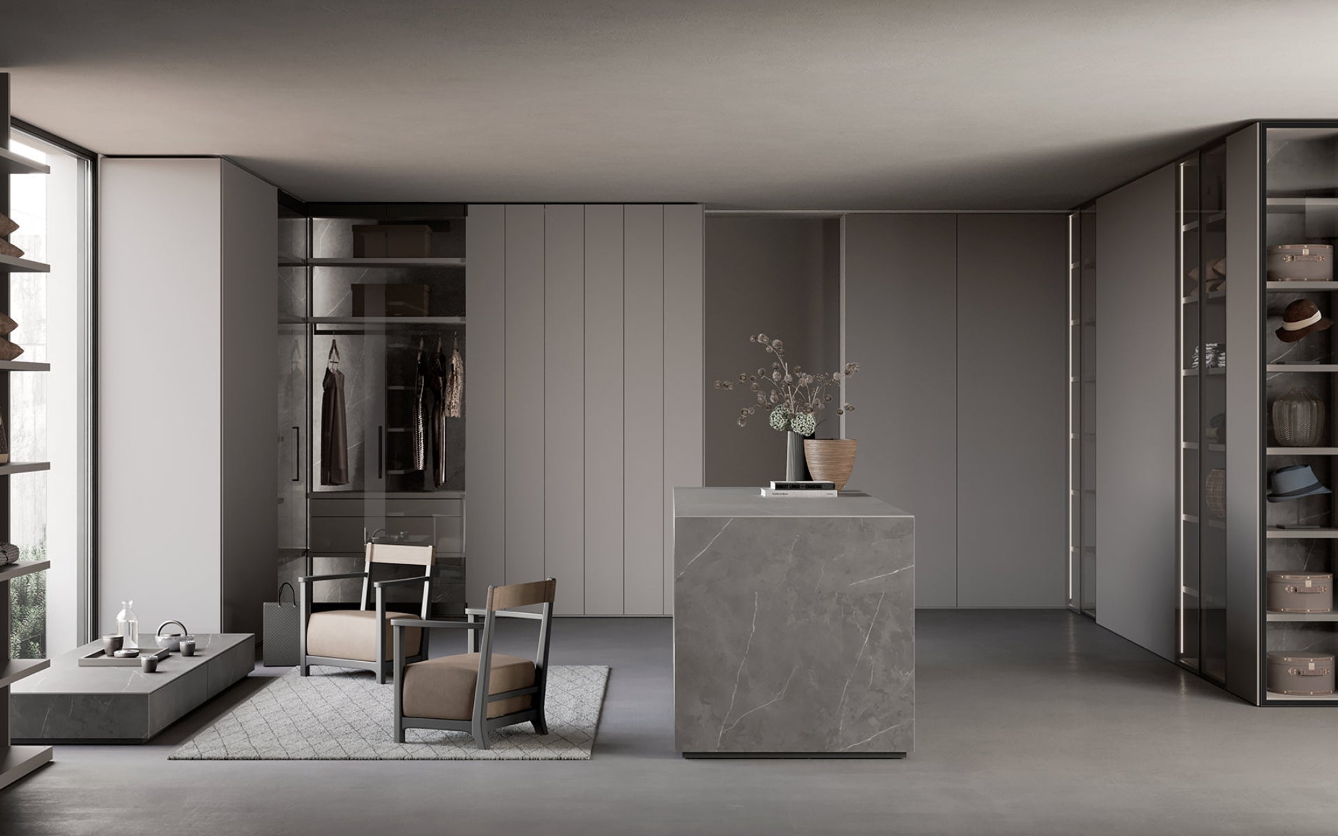 Dressinguri walk-in: avantaje și modele made in Italy
