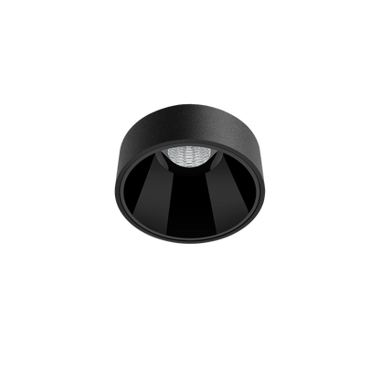 Spot Shot Light S Semi Incastrat, Negru Texturat, 2700K, Push, Unghi 23°, 6W, Ip20, Cri>90