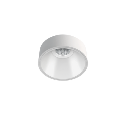 Spot Shot Light S Semi Incastrat, Alb Texturat - Alb, 3000K, Push, Unghi 39°, 6W, Ip20, Cri>90