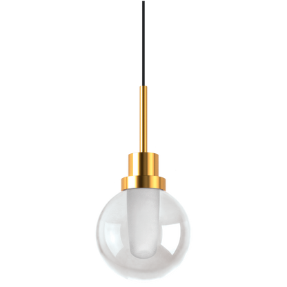 Pendant Alaska Big, Brushed Gold, 2700K, DALI, 44° Beam Angle, 8.4W, IP20, CRI>90, Max. 3 m