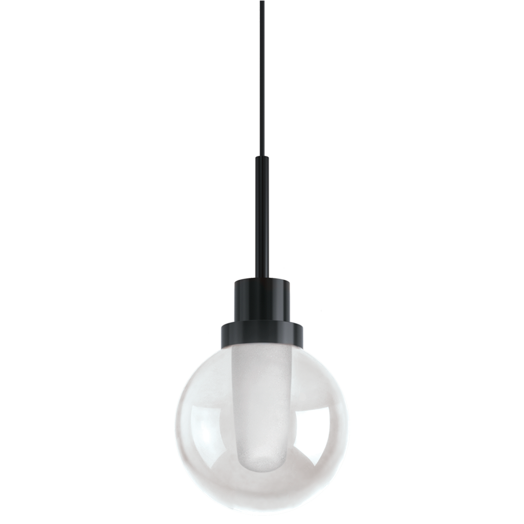 Pendul Alaska Big Wire Trimless, Negru, 3000K, Dali, Unghi 44°, 8,4W, Ip20, Cri>90, Max. 3 M