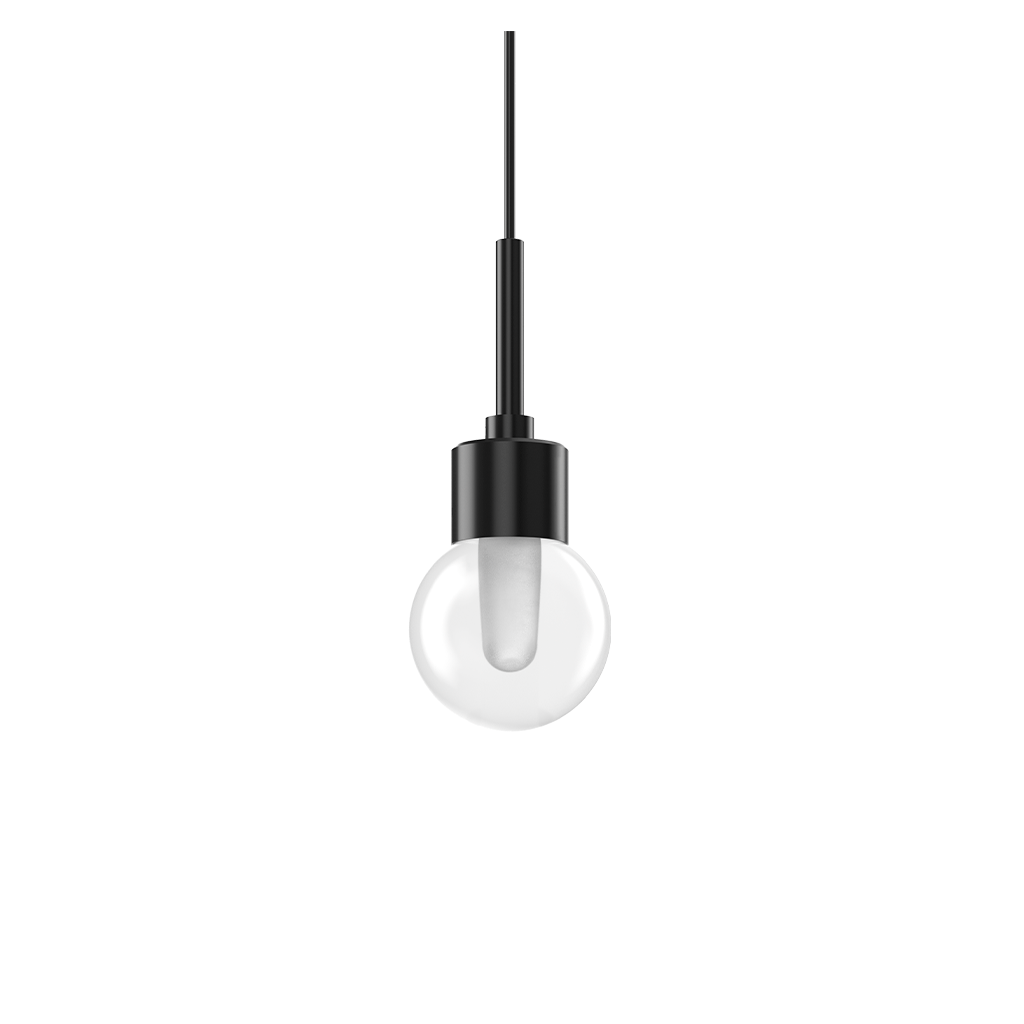Pendul Alaska, Negru, 2700K, Dali, Unghi 21°, 4,5W, Ip20, Cri>90, Max. 2 M
