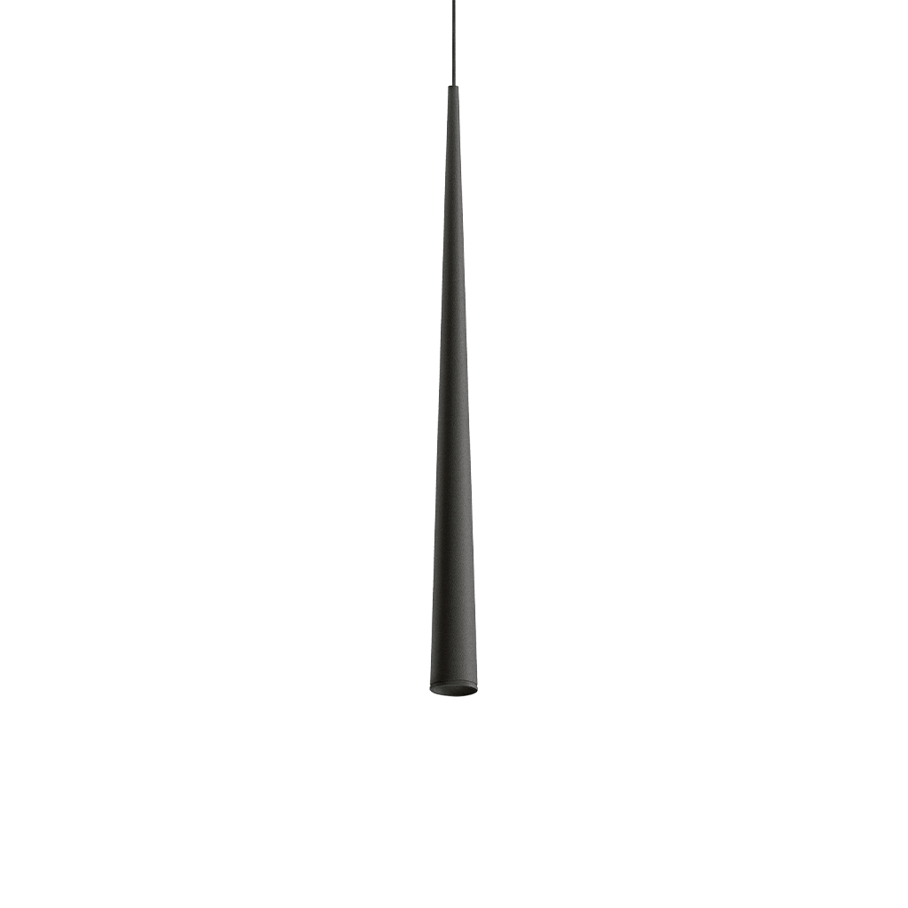 Spot Pentru Șină Arkoslight Holly 48V, Negru Texturat, 2700K, Dali, Unghi 19°, 2,1W, Ip20, Cri>90, Max. 3 M