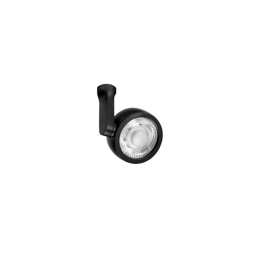 Spotlight Magnetic 24V Six Xs, Textured Black, 3000K, DIM options, 34° Beam Angle, 4.5W, IP20, CRI>90