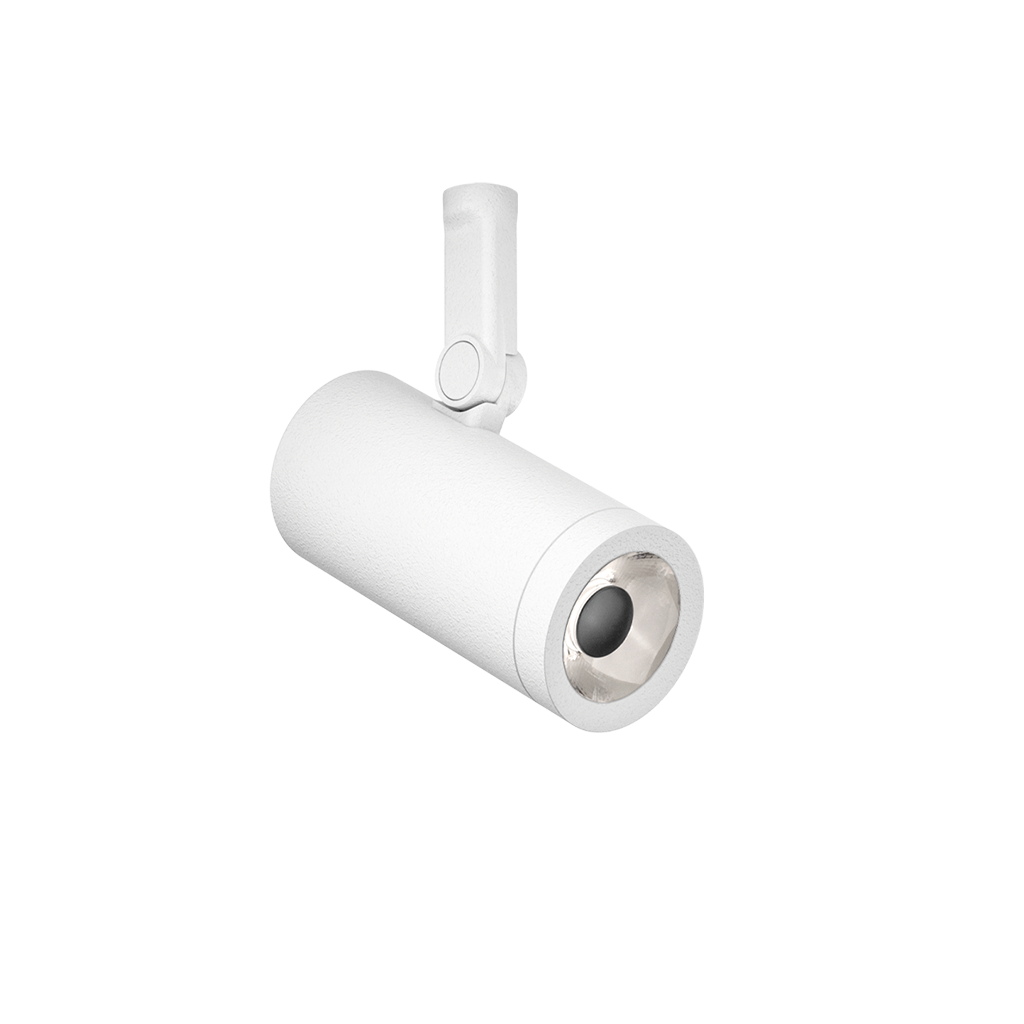 Spot Magnetic 24V Coco Super Spot, Alb Texturat, 2700K, Dim Options, Unghi 12°, 6W, Ip20, Cri>90