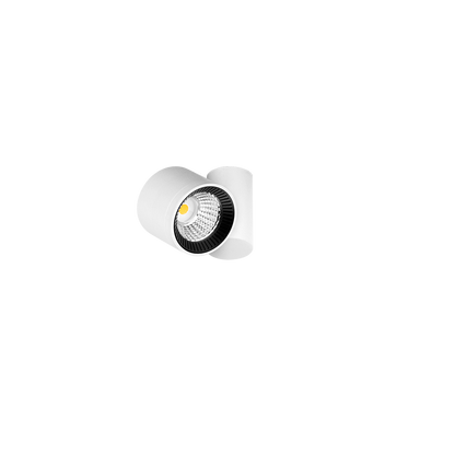 Spotlight Magnetic 24V Io Micro, Textured White, 3000K, DIM options, 54° Beam Angle, 4.7W, IP20, CRI>90