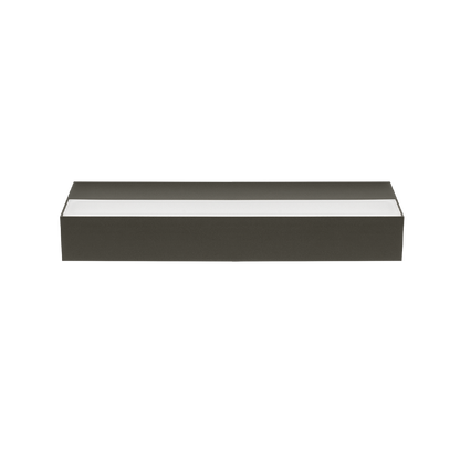 Wall Light Rec Outdoor, Textured Grey, 2700K, Non-Dimmable, 114° Beam Angle, 6.8W, IP65, CRI>90
