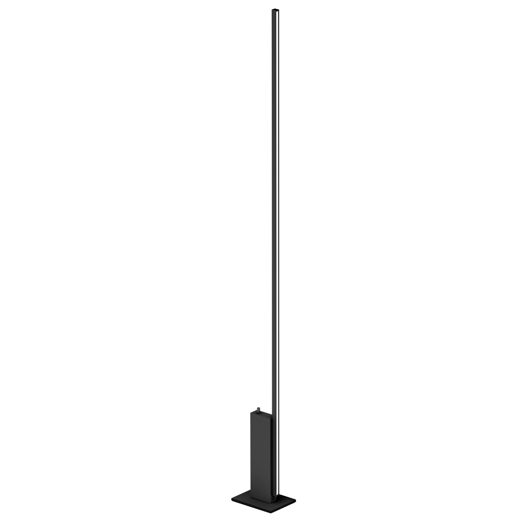 Floor Lamp Standup, Textured Black, 3000K, ON BOARD, 105° Beam Angle, 27W, IP20, CRI>90