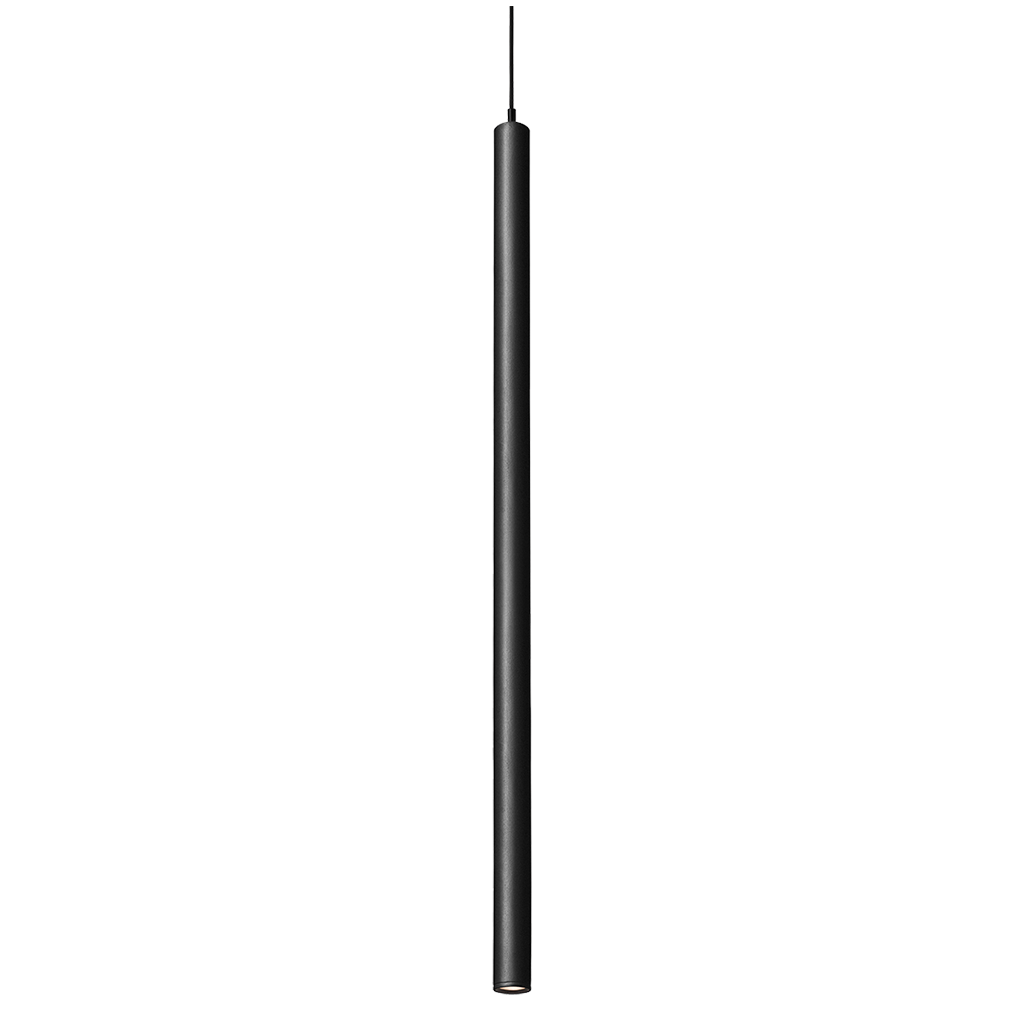 Pendant Stick 66 Base, Textured Black, 2700K, DALI, 42° Beam Angle, 5.6W, IP20, CRI>90, Max. 2 m