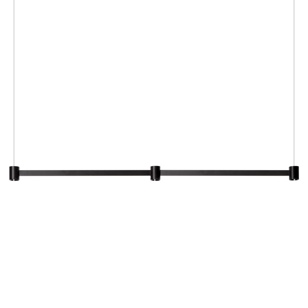 Pendant Art Base, Textured Black Black Base, 2700K, Non-Dimmable, 38° Beam Angle, 6.3W, IP20, CRI>90, Max. 5 m