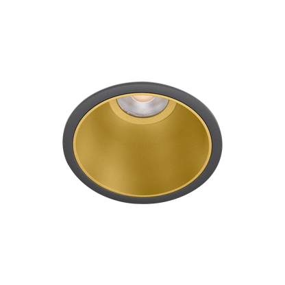 Spotlight Buddy Tunable White, Black-Gold, Tunable White 2700 - 5000K, DALI, 55° Beam Angle, 6.7W, IP54, CRI>90