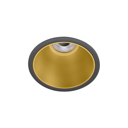 Spot Buddy Super Spot, Negru-Auriu, 3000K, Fără Dimare / Dali, Unghi 12°, 6W, Ip54, Cri>90