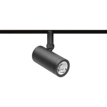 Spot Pentru Șină Arkoslight Coco 48V, Negru Texturat, 2700K, Dali, Unghi 34°, 8,7W, Ip20, Cri>90