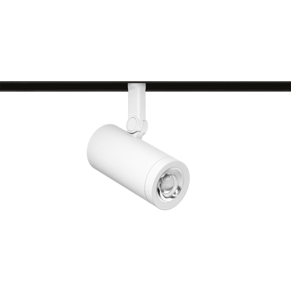 Spot Pentru Șină Arkoslight Coco 48V, Alb Texturat, 3500K, On Board, Unghi 20°, 8,7W, Ip20, Cri>90