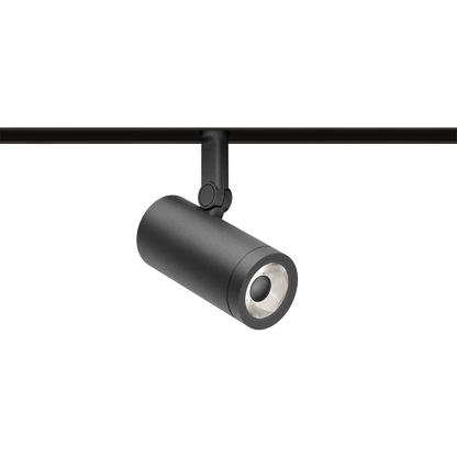 Spot Pentru Șină Arkoslight Coco 48V Super Spot, Negru Texturat, 3500K, Dali, Unghi 12°, 6W, Ip20, Cri>90