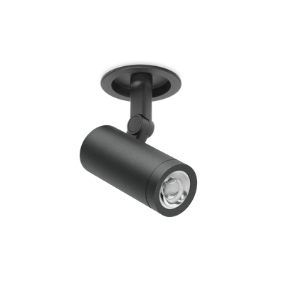 Spot Coco Incastrat, Negru Texturat, 3500K, Dali, Unghi 20°, 8,7W, Ip20, Cri>90