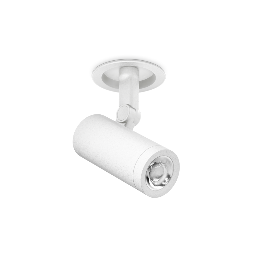 Spotlight Coco Recessed, Textured White, 3000K, ON BOARD, 48° Beam Angle, 8.7W, IP20, CRI>90