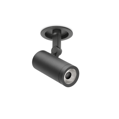 Spot Coco Incastrat Super Spot, Negru Texturat, 3000K, Dali, Unghi 12°, 6W, Ip20, Cri>90