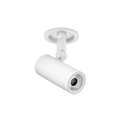 Spot Coco Incastrat Super Spot, Alb Texturat, 3000K, Dali, Unghi 12°, 6W, Ip20, Cri>90