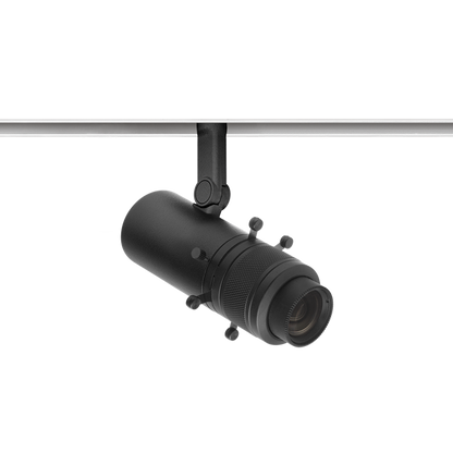 Spot Pentru Șină Arkoslight Coco Shaper 48V, Negru Texturat - Șină Albă, 2700K, Dali, Unghi 20°-33°, 6W, Ip20, Cri>90
