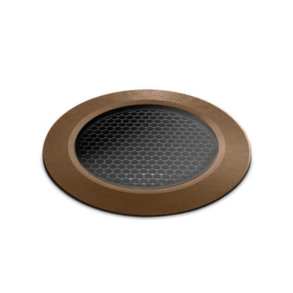 Floor Recessed Spotlight Dark M Honeycomb, Textured Oxidon, 4000K, DALI - Push / WIFI, 34° Beam Angle, 4.6W, IP67, CRI>90