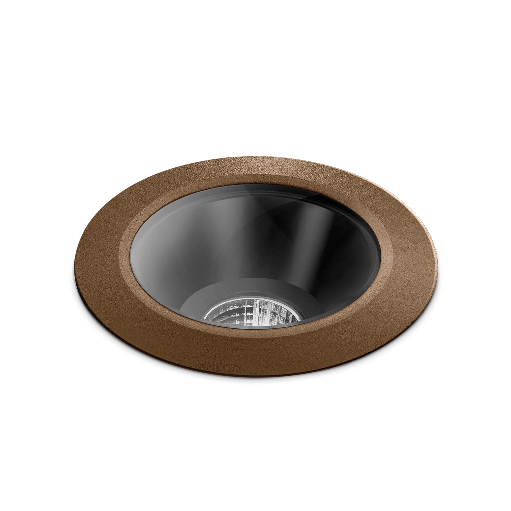 Spot Încastrat In Pardoseală Dark M, Oxidon Texturat, 3000K, Dali - Push / Wifi, Unghi 38°, 4,6W, Ip67, Cri>90