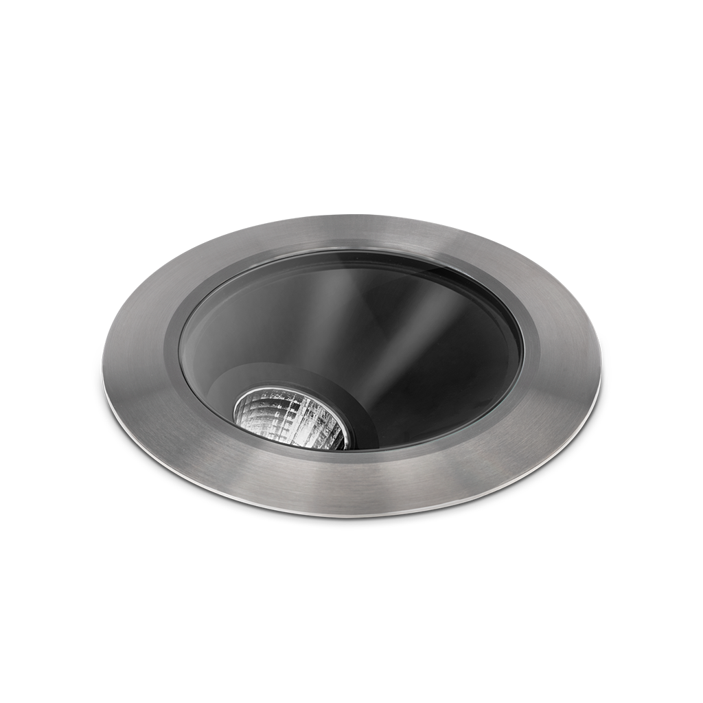 Spot Încastrat In Pardoseală Dark M Asymm, Inox, 3000K, Dali - Push / Wifi, Unghi 38°, 6,7W, Ip67, Cri>90