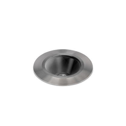 Floor Recessed Spotlight Dark, Stainless Steel, 2700K, Non-Dimmable, 19° Beam Angle, 1 / 2.1 / 3.2W, IP67, CRI>90