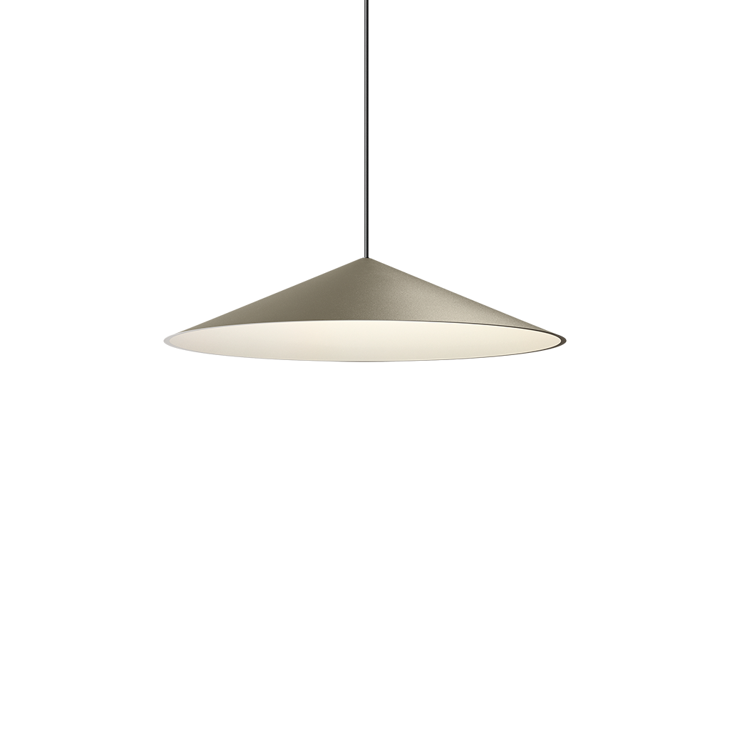 Pendul Dune 35 Wire Trimless, Gri Oliv Texturat, 2700K, Dali, Unghi 132°, 4W, Ip20, Cri>90, Max. 2 M