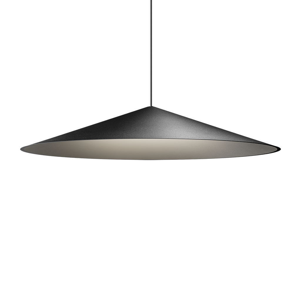 Pendant Dune 55 Base, Textured Black, 2700K, Non-Dimmable, 133° Beam Angle, 5W, IP20, CRI>90, Max. 3 m