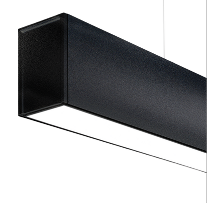 Pendul Fifty+ Suspension, Negru Texturat, 3000K, Push, Unghi 104°, 46,2W, Ip20, Cri>90, Max. 2 M